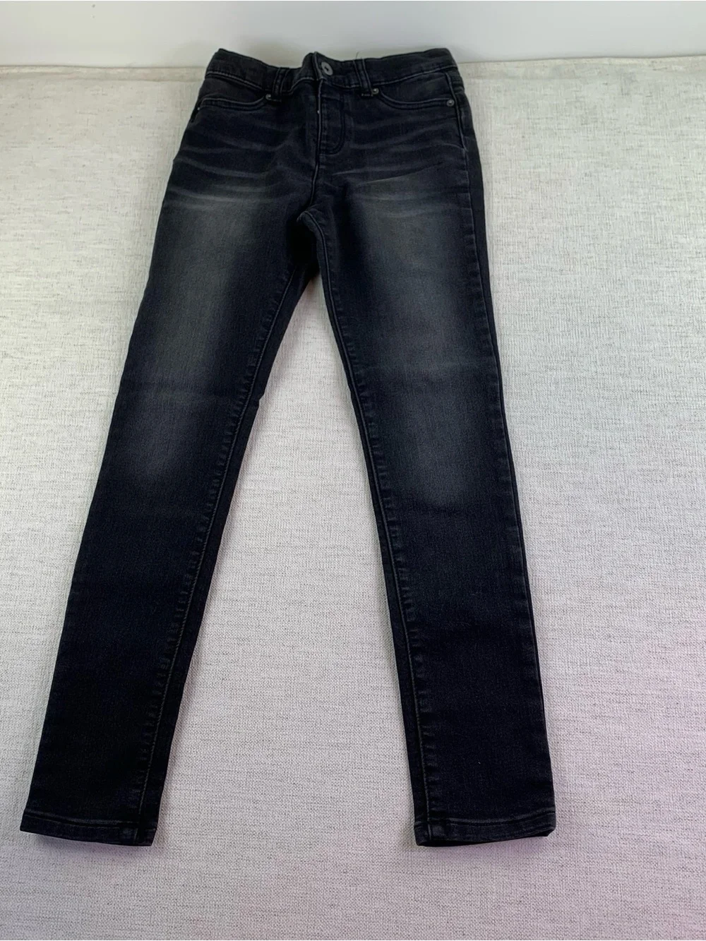 The Children Place legging jeans in faded black skinny jeans adjustable waist